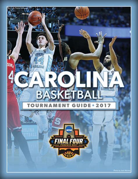 NCAA Tournament Guide 2017 | Unc tarheels basketball, Ncaa basketball ...