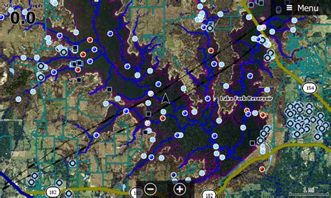 Fork Lake, TX. | Standard Mapping