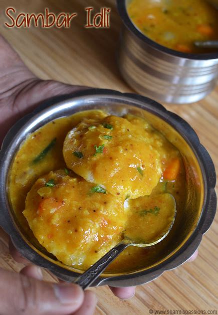 Idli Sambar Recipe - Tiffin Sambar for Idli,Dosa - Sharmis Passions