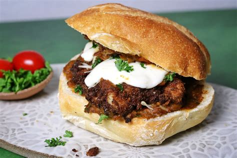 Spicy Fried Chicken Sandwich - The Familiar Kitchen