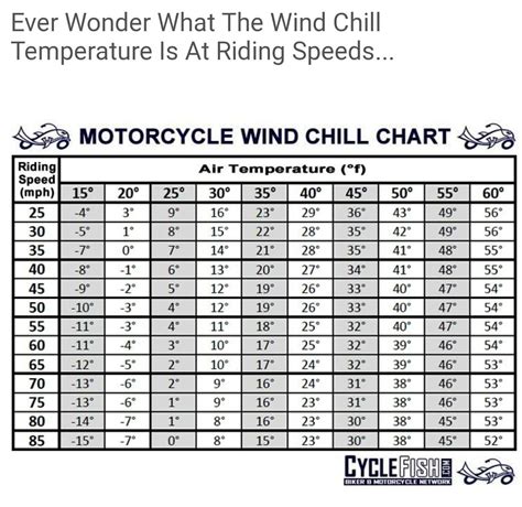 Motorcycle Windshield Height Chart