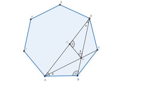 geometry - Relation among the diagonals of a regular heptagon - Mathematics Stack Exchange