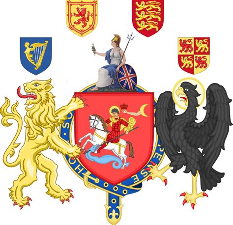 Coat of arms design for the possible British Republic. : r/heraldry