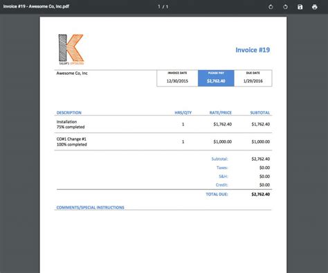 Progress billing software for construction businesses - Knowify