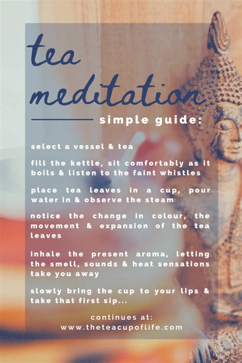 Tea Meditation for Beginners - The Cup of Life