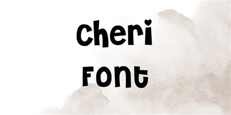 Cheri Font Free Download