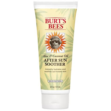 Burt's Bees Aloe and Coconut Oil Sunburn Relief Lotion 6 oz : Fresh Health Nutritions