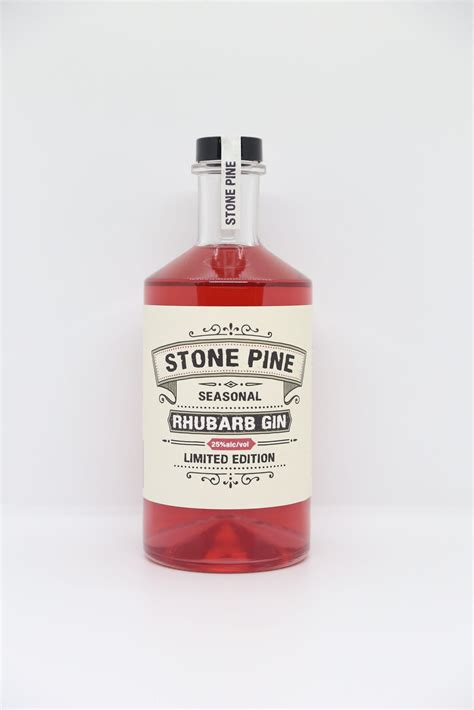 Rhubarb Gin 25% 700ml - The Agrestic Grocer