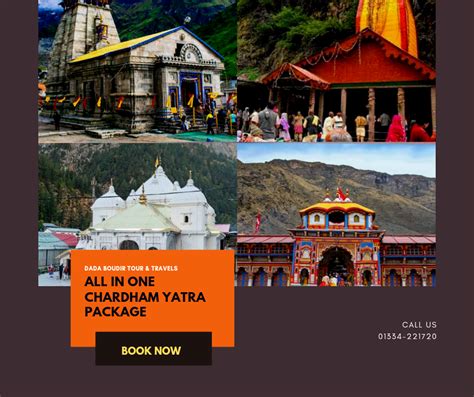 All in one Char Dham Yatra package | Dada Boudir Tour And Travels