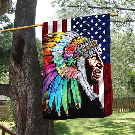 Native American Flag America Indians History - 49native.com