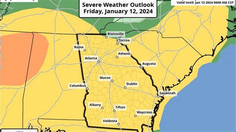 Storms, tornado & flooding in weather forecast for Macon, GA | Macon ...