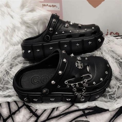 Goth crocs> : r/WitchesVsPatriarchy