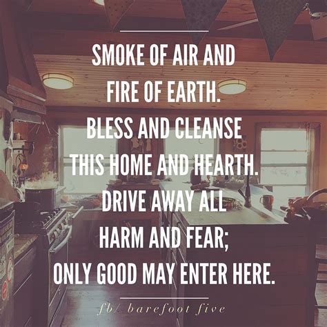 Pin by Barefoot Five on home. | Smudging prayer, Home quotes and ...