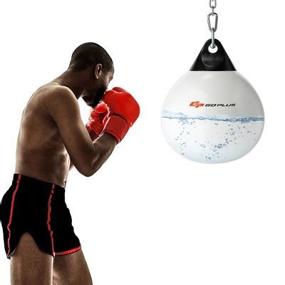 Costway 18'' 110lbs Heavy Water Filled Punching Aqua Training Boxing ...