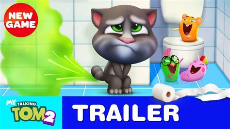 Bathroom Buddy - My Talking Tom 2 - Official Trailer #3