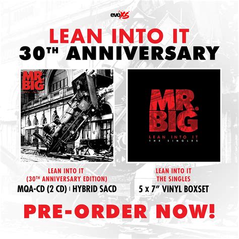 MR. BIG - Celebrates 30th Anniversary of Chart-Topping Album "Lean into ...