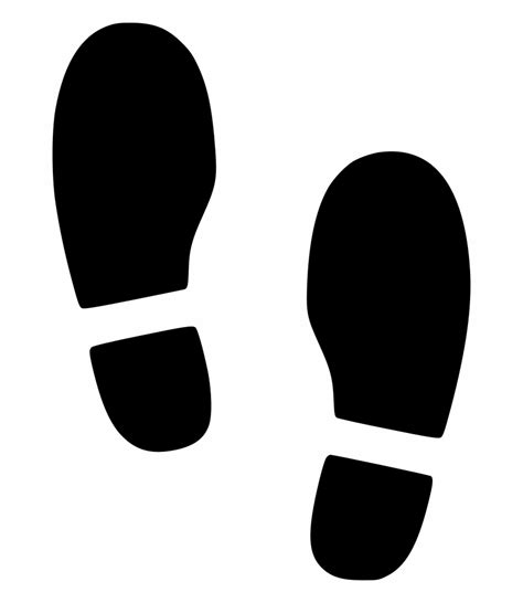 Shoes Foot Step Svg Marauders Map Footprints Png - Clip Art Library