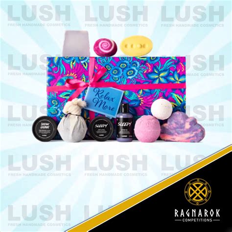 LUSH Cosmetics ‘RELAX MORE’ Gift Set - Ragnarok Competitions