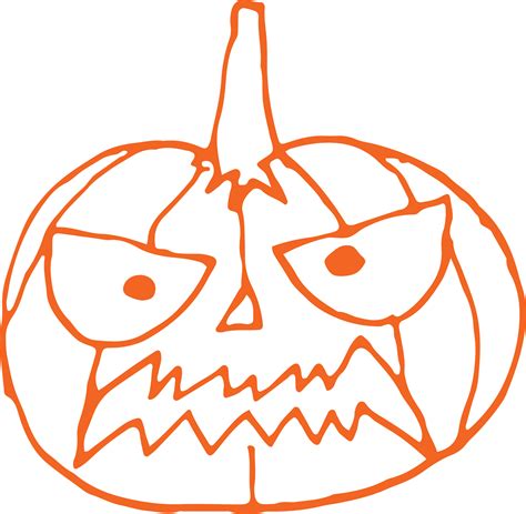 Halloween icon pumpkin sign design 10147843 PNG