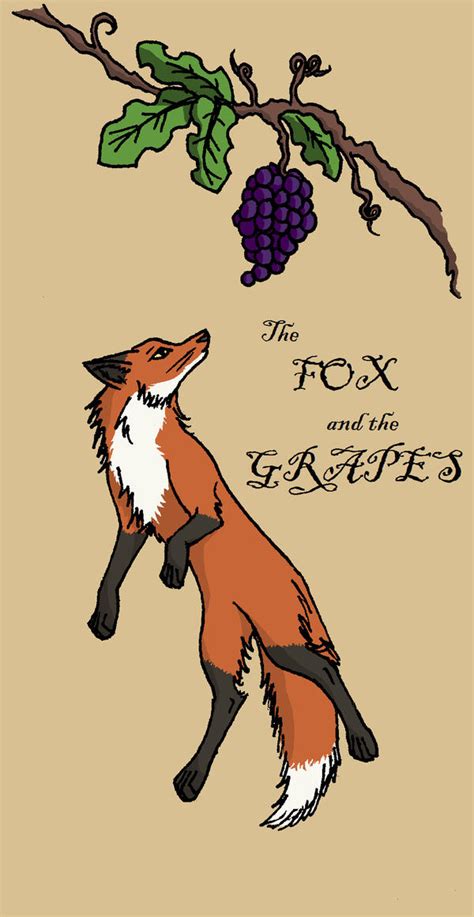 The Fox and the Grapes by Pavender on DeviantArt