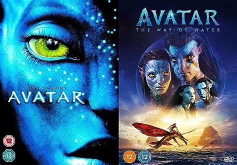 Avatar 2 Movie Collection DVD - Avatar / Avatar The Way Of Water DVD ...