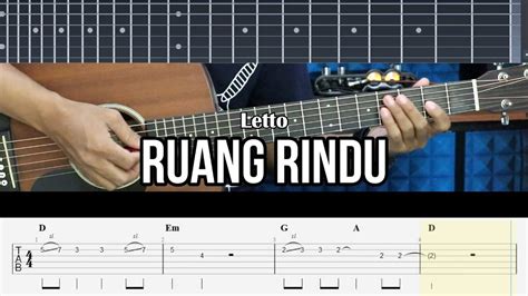 Ruang Rindu - Letto | Tutorial Gitar Mudah dan TAB Chords - Chordify