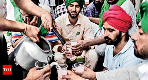 Fazilka: Punjab: Abohar & Fazilka farmers stay back for night, celebrate with potato curry ...