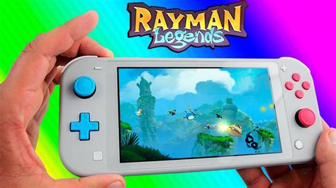 Rayman Legends Nintendo Switch Lite Gameplay - YouTube