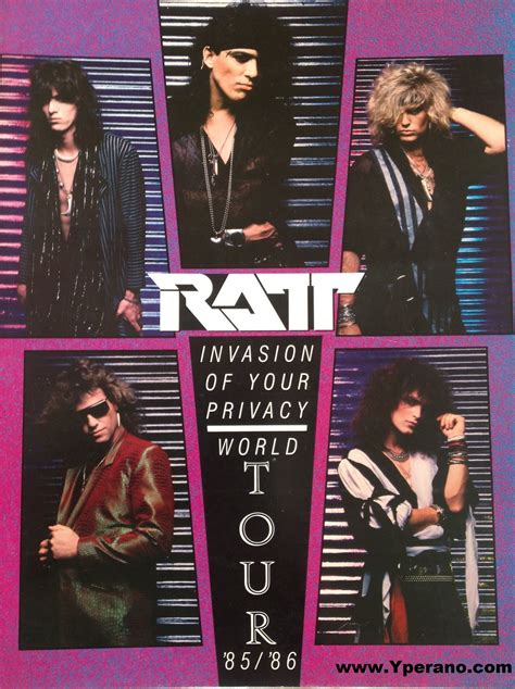 RATT: Invasion Of Your Privacy LP Signed Autographed (in person) 1985 ...