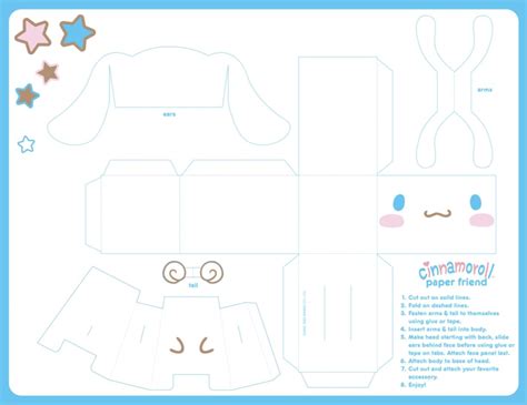 Printable Cinnamoroll Paper Doll - Printable Word Searches