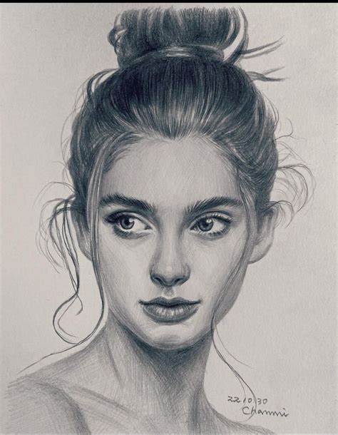 Pin by Martine Guilloteau on dessin | Portraiture drawing, Beauty art drawings, Portrait sketches