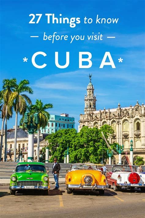 Advice For Travelling To Cuba: Know Before You Go