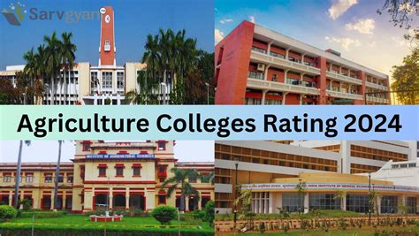 Agriculture Colleges Rating 2024: India, States & Cities