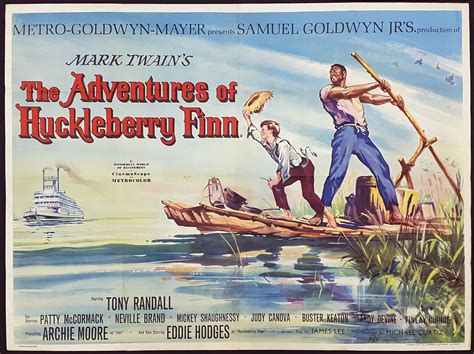 THE ADVENTURES OF HUCKLEBERRY FINN (1960) Mark Twain Original Vintage ...