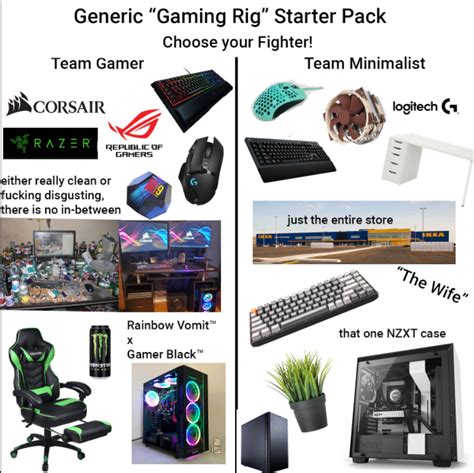 Generic "Gaming Rig" Starter Pack : r/starterpacks