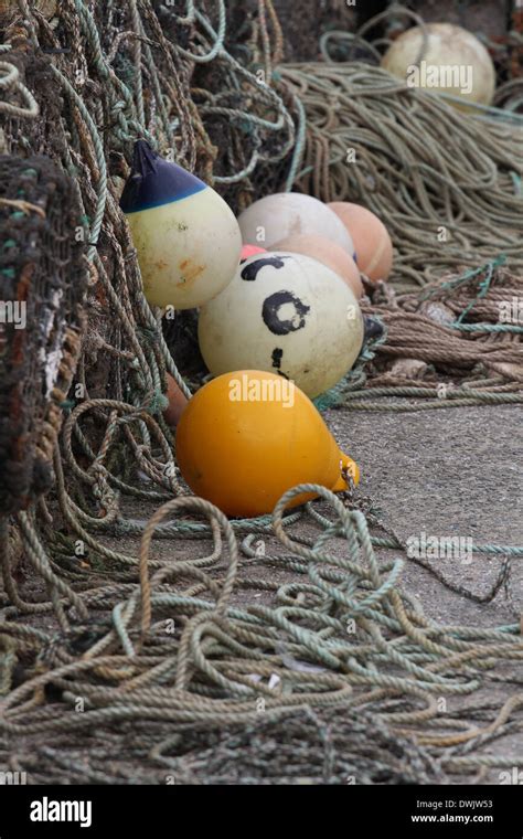 Old fishing nets Stock Photo - Alamy