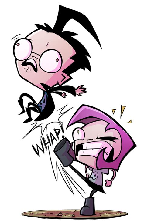 Knock it off Dib by ControlBrainXeno | Invader zim, Old cartoon shows, Invader zim dib