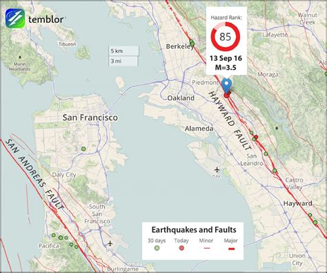 Shallow M=3.5 Hayward Fault earthquake shakes Bay Area - Temblor.net