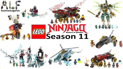 Lego Ninjago Season 11 Secrets of the forbidden Spinjitzu Compilation of all Sets - YouTube