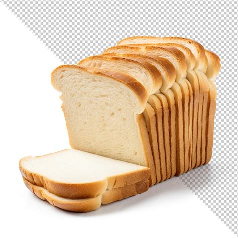 Premium PSD | Bread slice isolated