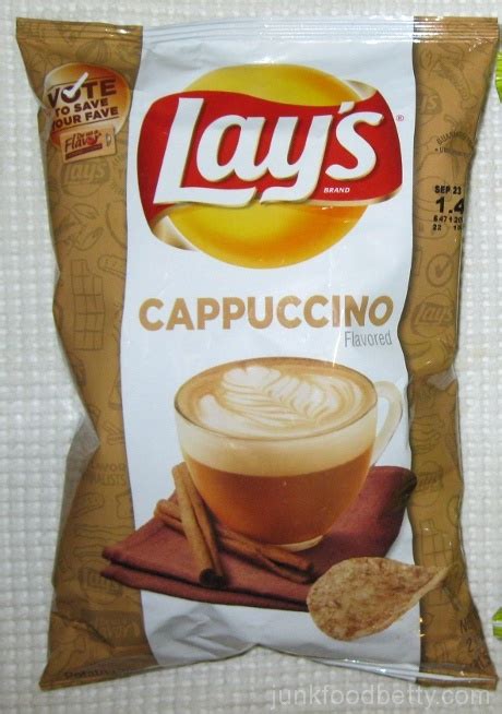 Lay's Do Us a Flavor Finalist: Cappuccino Potato Chips | Junk Food Betty