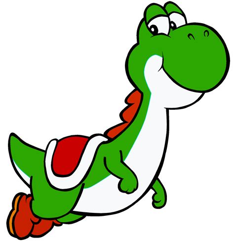 Yoshi the Dinosaur by Nixwerld on DeviantArt