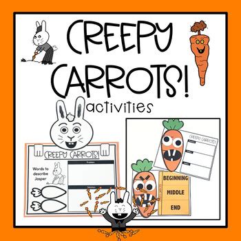 Creepy Carrots Craft and Printables by The Sporty Teacher | TPT