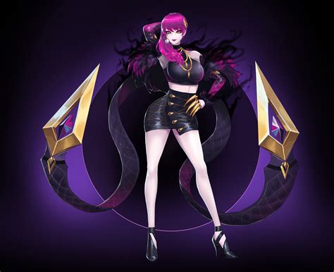 K/DA Evelynn Wallpapers - Wallpaper Cave