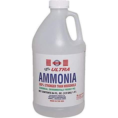 Rooto 2005 0.5 gal 10 Percent Clear Ammonia, Pack of 6 - Walmart.com ...