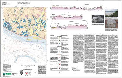 Surficial Geology Map, Elsah 7.5-minute Quadrangle, (Illinois Portion ...