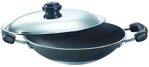 Prestige Deep Appachetty Non Stick Appam Pan with Stainless Steel Lid, 200mm… | The prestige ...