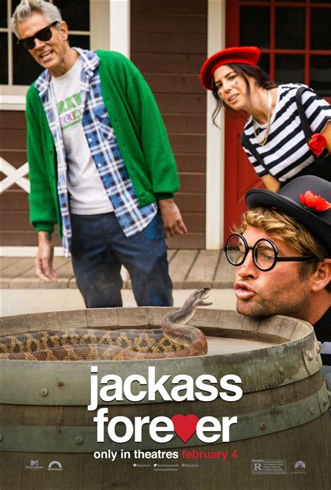 jackass forever movie large poster.