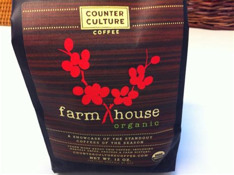 Shangrila Towers: Food: Counter Culture Coffee farmhouse organic coffee review