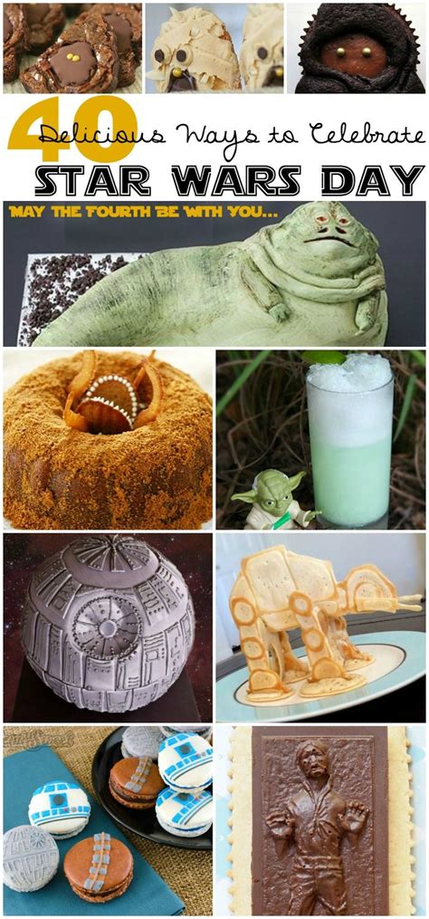 LOTS OF STAR WARS FOOD! Yes! Perfect for a Star Wars obsessed kiddo's ...